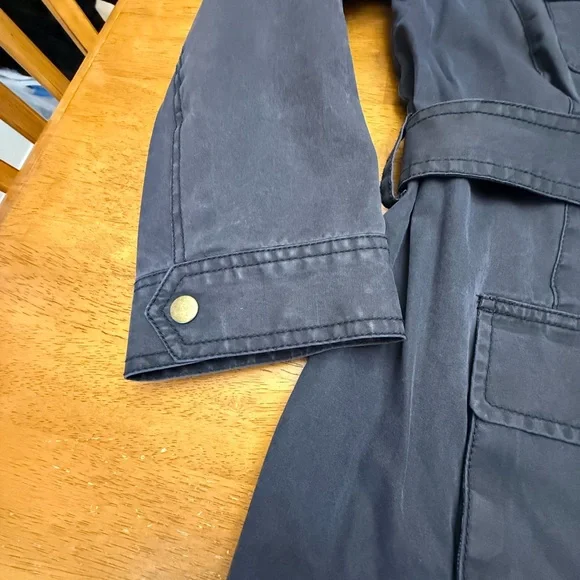 Talbots Navy Canvas Jacket 1X - Picture 6 of 7